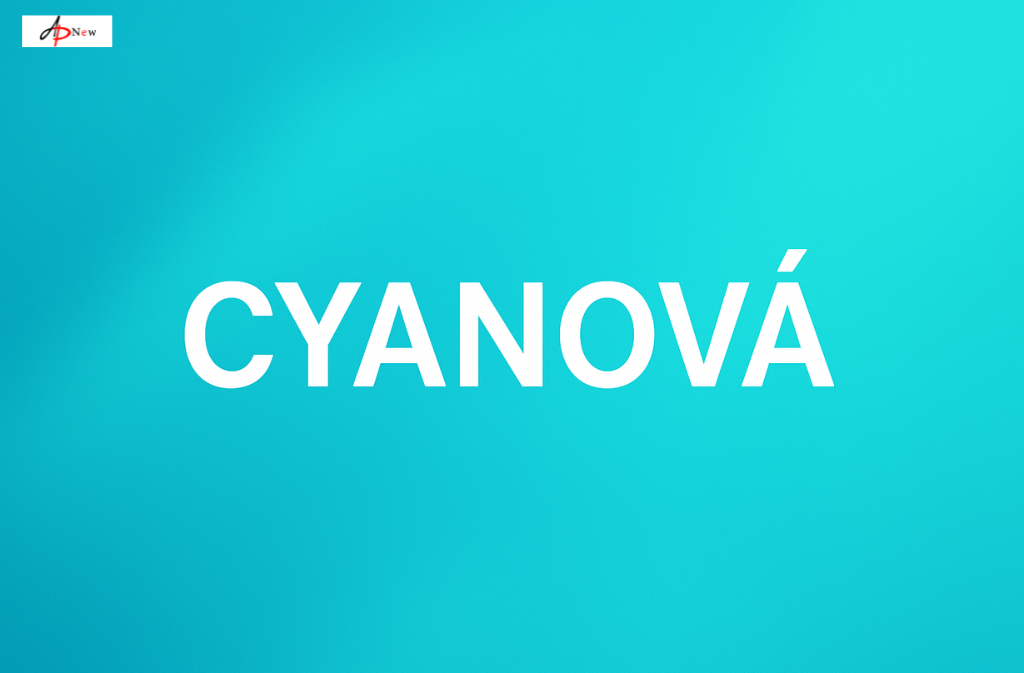 Cyanová