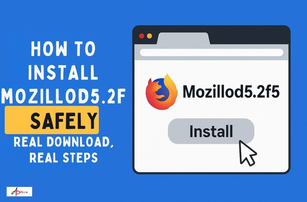 how to install mozillod5.2f5