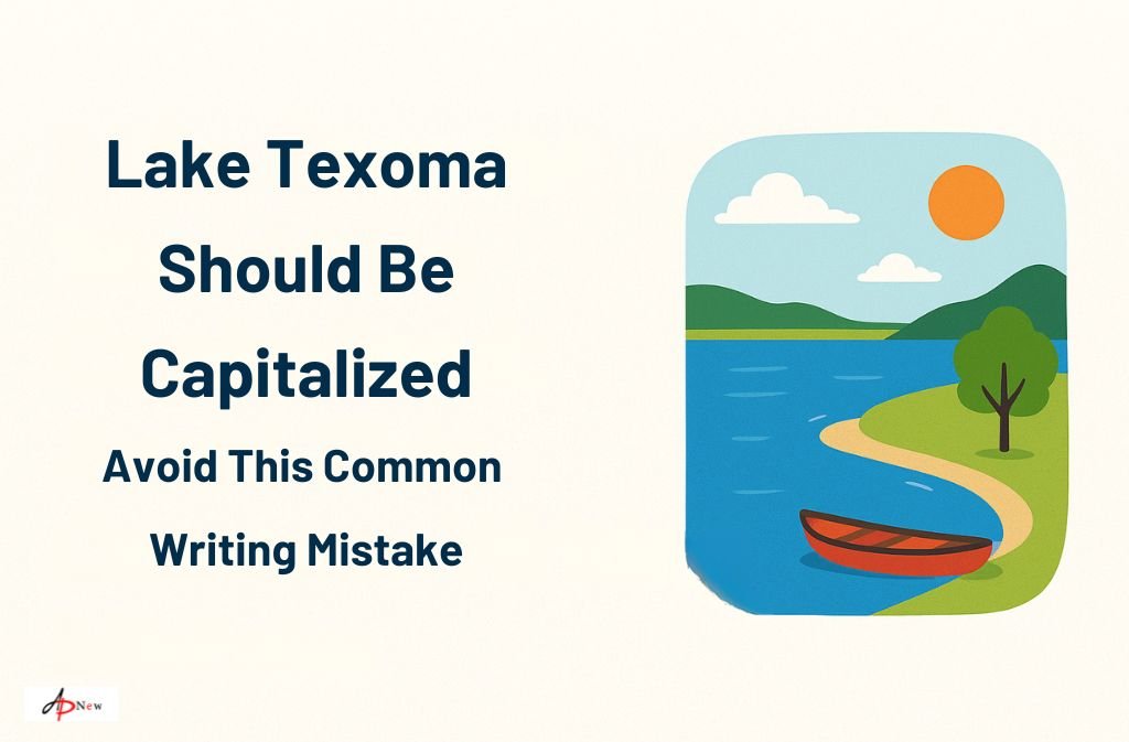 Lake Texoma Should Be Capitalized