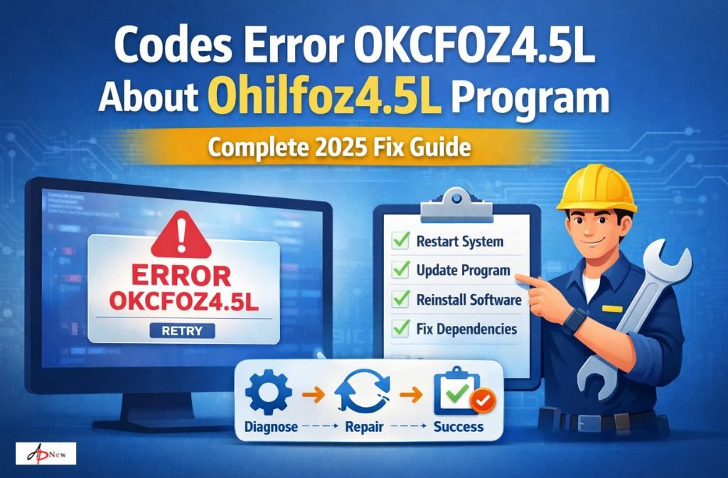 codes error okcfoz4.5l about ohilfoz4.5l program