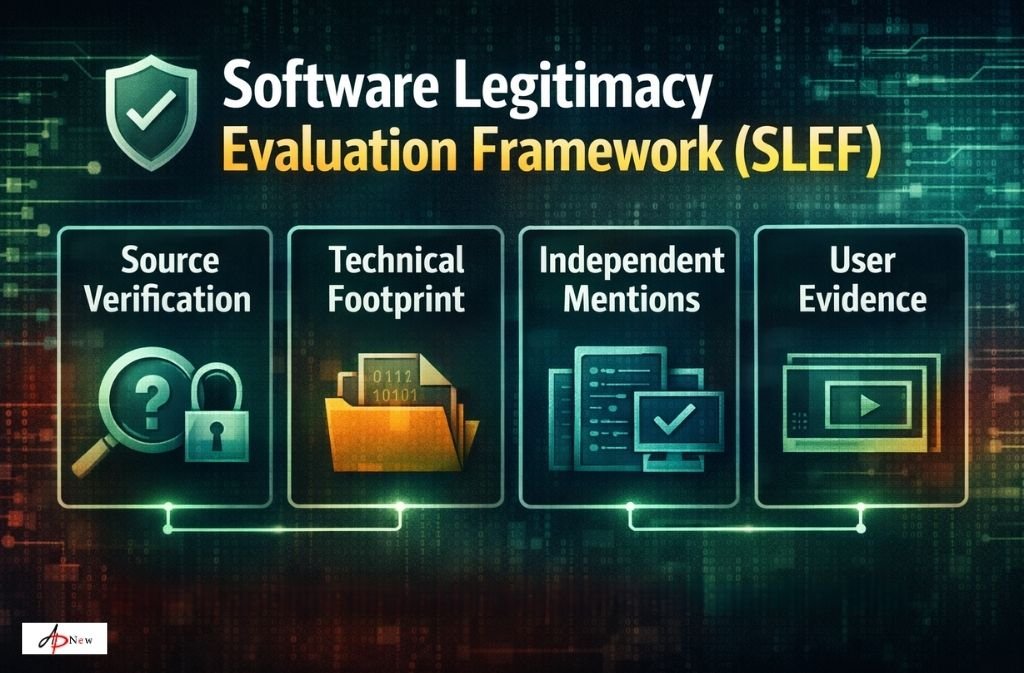Software Legitimacy Evaluation Framework (SLEF)